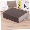 SHINEOFI 4pcs Sponge Emery Papers Block Double Sided Polishing Sanding