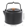 Bacocoo Camping Kettle, Portable Stovetop Tea Kettle Fast Heating Boiling