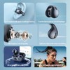 TEDATATA Bone Conduction Earphones Mini Wireless Ear Clip HiFi-Level Sound