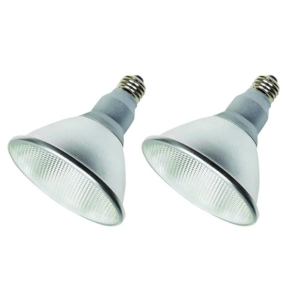 (Pack of 2) K21471 LED PAR38/FL 120V - 18 Watt High Output (100W Replacement) PAR38 Flood - 120 Volt - LED Light Bulbs Indoor & Outdoor Use 3000K (Soft White)