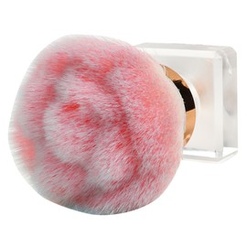 Minkissy Foundation Brush Applicator for Makeup and Nail Dust Cleaning Shaped Blush Brush Lightweight and Ergonomic Design for for Manicure and Cosmetic Application