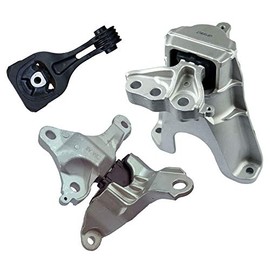 ONNURI Engine Motor & Transmission Mount Set Compatible with 2016-2019 Honda Civic 2.0L AUTO : A45004, A45006, A45005 - K2892
