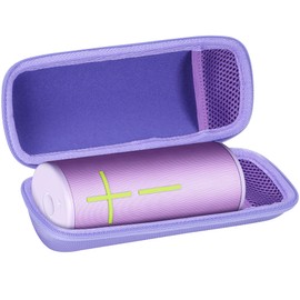 Lebakort Storage Case Compatible with Ultimate Ears UE Boom 4 3 Portable Waterproof Bluetooth Speaker (Lilac Case, for Boom 4)