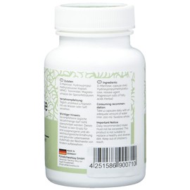 D-Mannose Capsules 500 mg - Natural D-Mannose Support Treatment Pure Plant-Based Birch