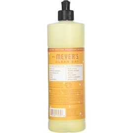 Mrs. Meyer's Clean Day Liquid Dish Soap, Cruelty Free Formula, Orange Clove Scent, 16 oz