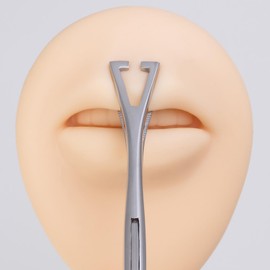 Piercing Clamps,Triangle Slotted Locking Piercing Forceps Clamps Kit for Ear Lip Navel Tongue Belly Button Septum Eyebrow Piercings