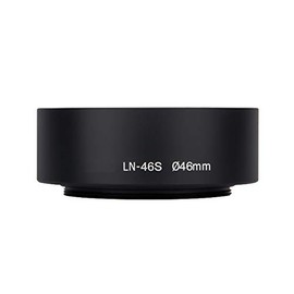 LN-46S Lens Hood Universal Metal Diameter 46 mm with Lens Cap