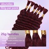 Human Braiding Hair for Boho Braids Human Hair 150g 18