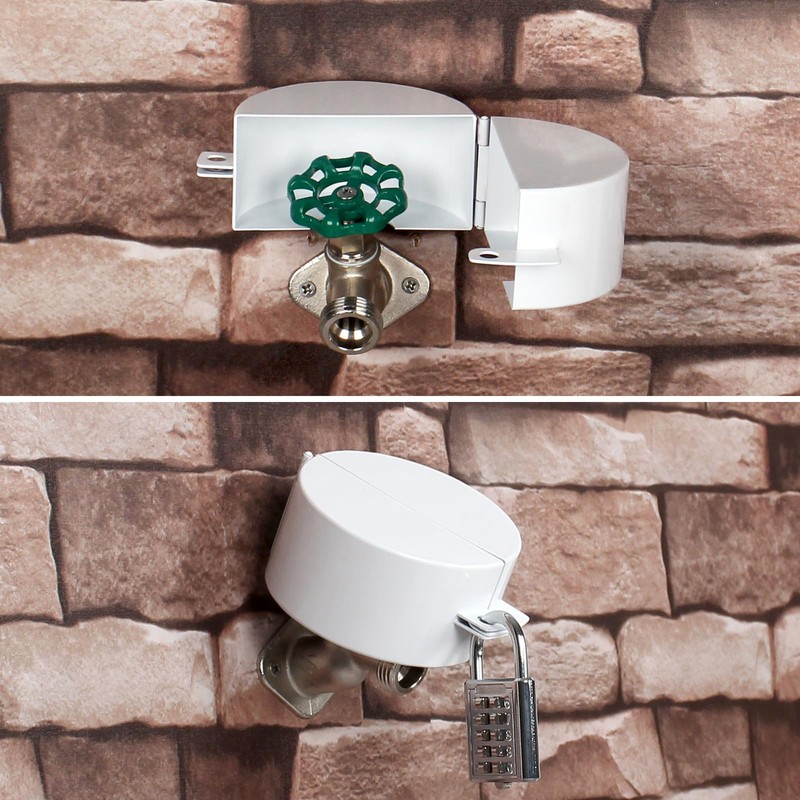 Outdoor Faucet Lock Garden Hose Faucet Lock to Prevent Water