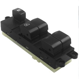 Wjelet Right Front Driver Seat Power Window Main Switch, 25401BB65B for Nissan Pathfinder Navara D40 2007-2015 QASHQAI J10 Power Window Master Switch Control