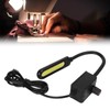 Magnetic Work Light Soft Gooseneck Knob Switch Magnetic Base Easy