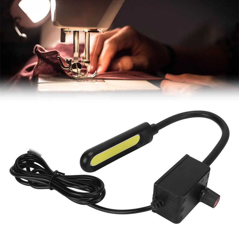 Magnetic Work Light Soft Gooseneck Knob Switch Magnetic Base Easy