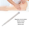 Manual Acupuncture Pen Double Sided Stainless Steel Relieve Fatigue Deep