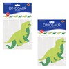 Beistle 2 Piece Dinosaur Banners For Happy Birthday Party Brontosaurus