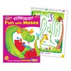 Trend Enterprises Counting & Mazes Reusable Books & Crayons