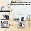 2 Pcs Gravy Boat Juice Bucket,Stainless Steel Gravy Boat,Durable and