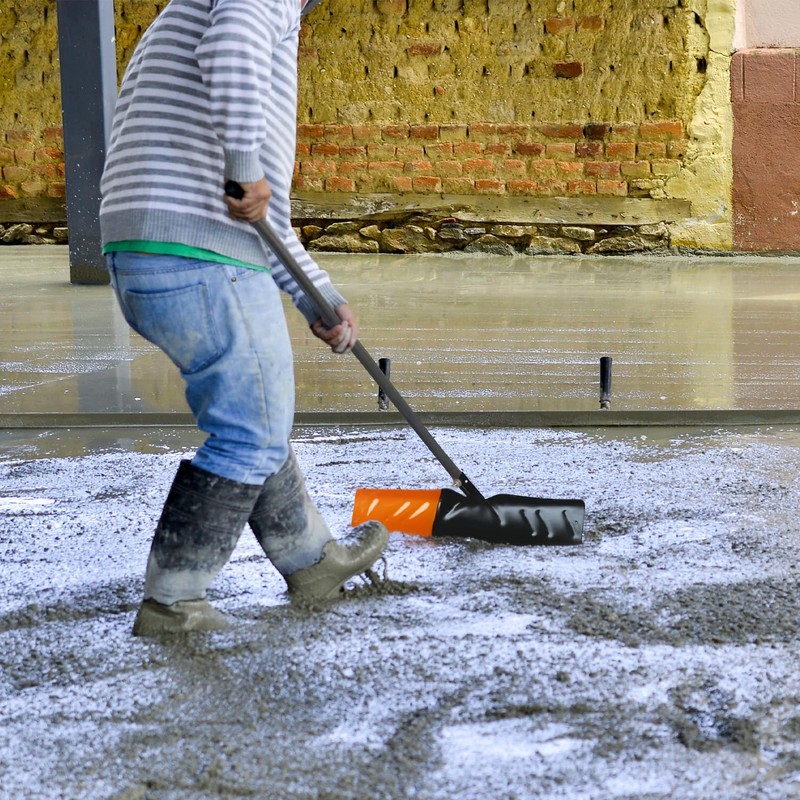 PLEXON 50" Concrete Placer 20" Wide Blade with Metal Handle,