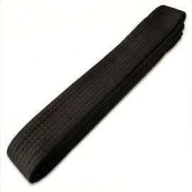 Karate Belt for Kids & Adults, Professional Martial Arts Rank Belt for Taekwondo, Judo - 1.5" Wide Multi-Stitched Durable Cotton Training Belt, Stays Tied for Training & Sparring,Black-1.5”x 8.5ft