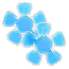 2 Pack Head Ice Pack for Hat, Reusable Cooling Gel Helmet Ice Pack, for Hard Hats and Sun Hats, 4-Hour Cooling Relief for Construction, Migraines & Heat Stroke Prevention