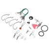 Fishing Lures Baits Tackle Box with Rope Stainless Steel Material