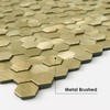 STICKGOO Peel and Stick Backsplash Tiles, Stick on Mosaic Self