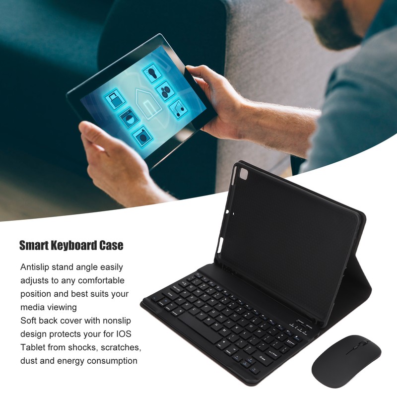 Tablet Case with Magnetic Keyboard for IOS Tablet Air2 9.7inch