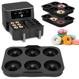 wokdsbl 2 x mini muffin baking moulds, compatible with Ninja AF400EU, AF451EU, AF500DE and SL400EU hot air fryer, baking mould Ninja hot air fryer for cakes, muffins