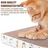 Pack of 3 Cat Scratching Boards, Corrugated Cardboard Scratching Boards