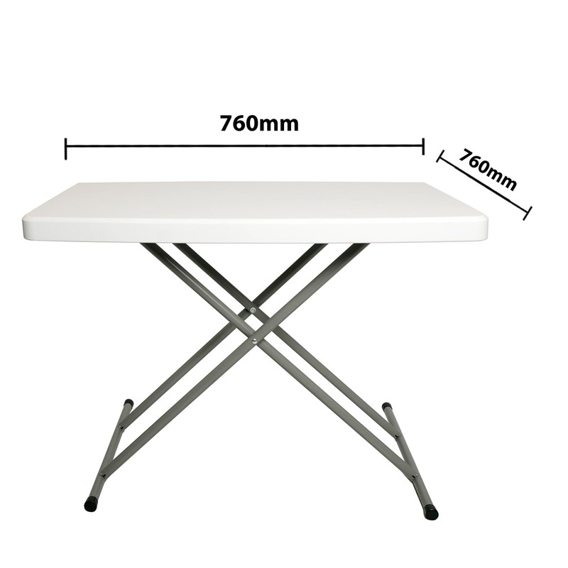 HiEthan 20"x30" Personal Mini Folding Table, Multifunctional Small Portable Foldable
