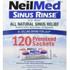 Neilmed Adult Nasal Irrigation Refill Mixture Sachets 120 Pack