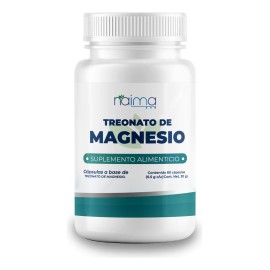 Treonato De Magnesio 500 Mg 60 Cápsulas