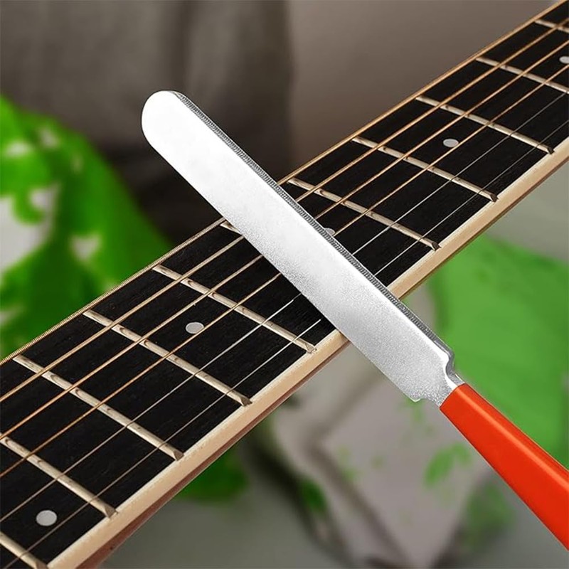 17Pcs Guitar Luthier Tool Set Fret Crowning File Fret Rocker