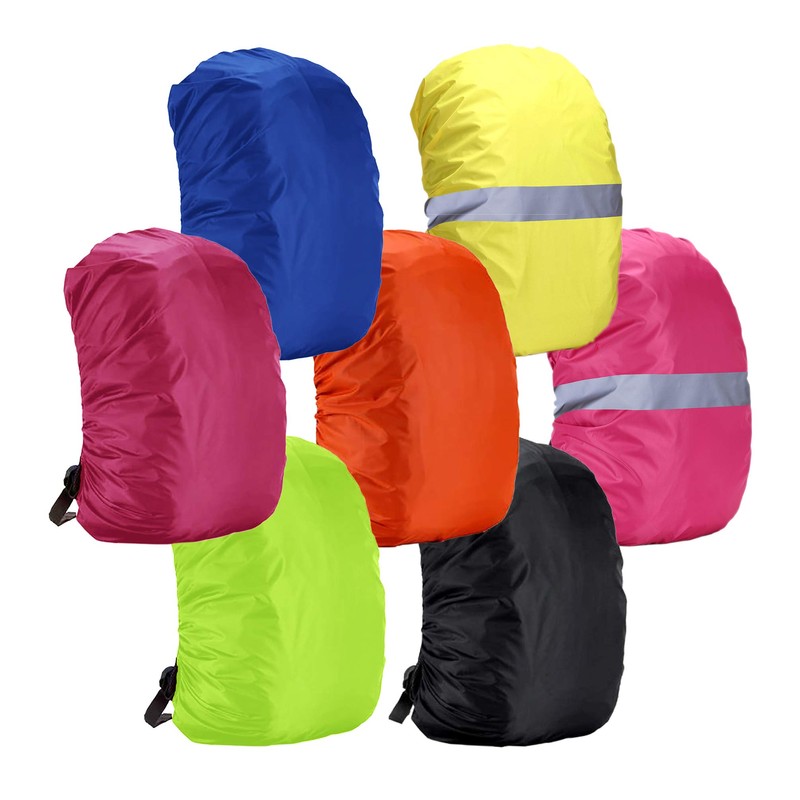 BTR Waterproof Backpack Covers. High Visiblity Rucksack Covers. Fluorescent Yellow