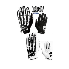 Asher Deathgrip Cooltech Golf Glove (White, Medium Large)