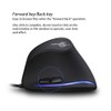 Vertical Mouse, Zelotes Ergonomic Mouse,3200DPI LED Optical USB Wired Mouse,6