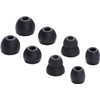 8 Pairs Replacement Eartips Silicone Buds Ear Tips Earbuds Set