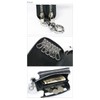 Berkut Carbon Leather x Grain Leather Mini Wallet, Coin Purse,