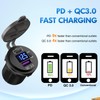 Nilight USB Socket PD Type C and QC 3.0 USB