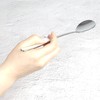 Pristine pastel-colored premium quality domestic cutlery set with good grip,