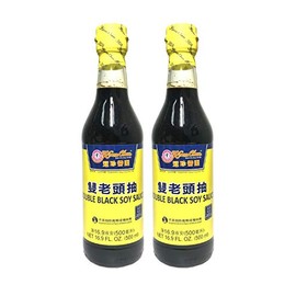 Koon Chun Double Black Soy Sauce (2 Pack, Total of 1000ml)