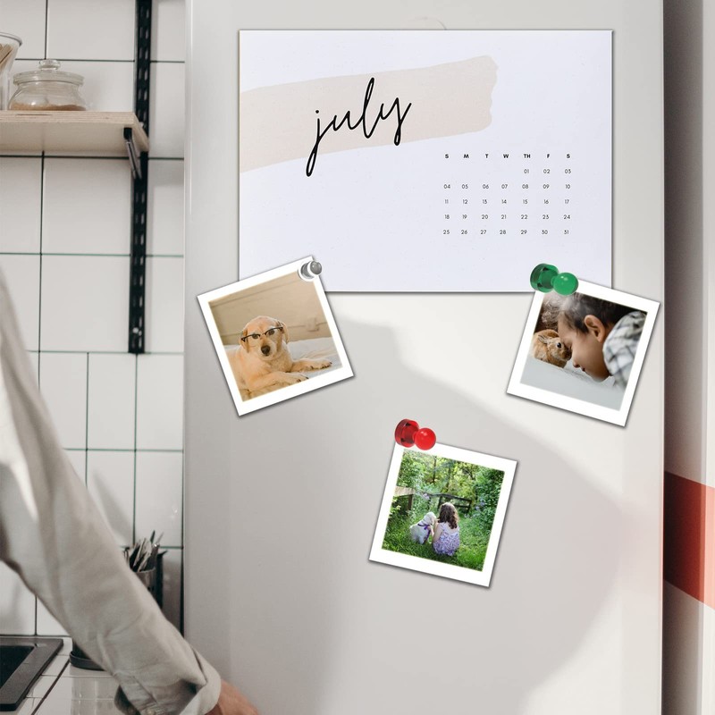 MHDMAG Magnetic Push Pins Powerful Push Pin Magnets for Fridge