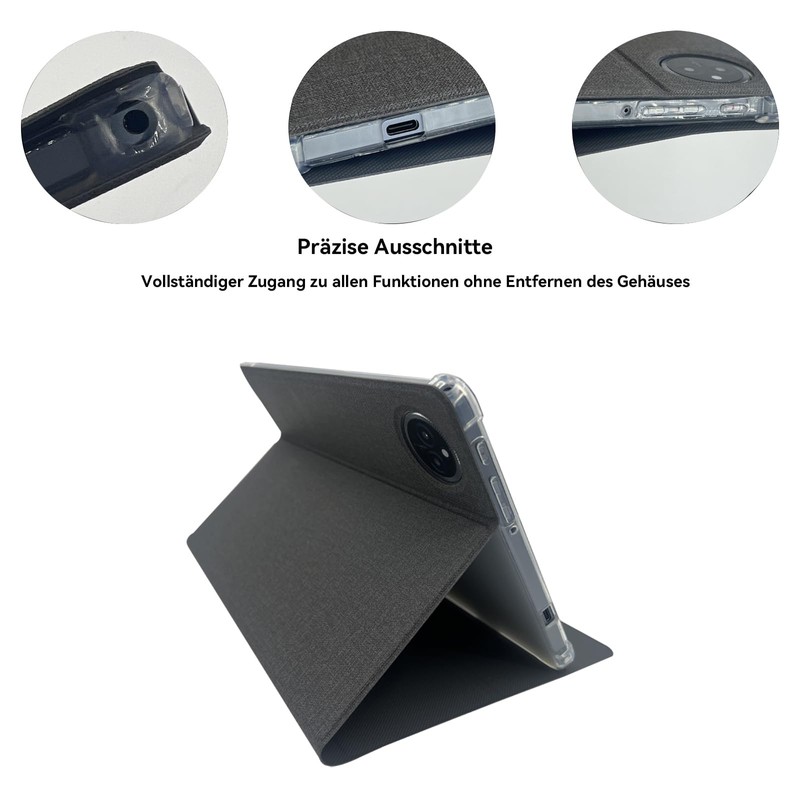 ANTEMPER Case for ANTEMPER D106B 10.1 Inch Tablet, Triple Fold