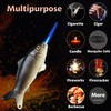 Torch Lighter, Unique Prawns-Shaped Design Butane Lighter, Creative Koi-Fish-Shaped Adjustable