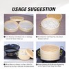 MacaRio Bamboo Steamer Basket Set 10 inch Steamer for Cooking,