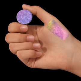 FOCALLURE Eyes On Me Pressed Powder Eyeshadow Single Refill, Magnetic Single Shimmer Eyeshadow Platte Refill Pan, 1.5g, PP02 Lovit