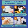 Travel Laundry Detergent Sheets 30 Pack – Hand Wash or