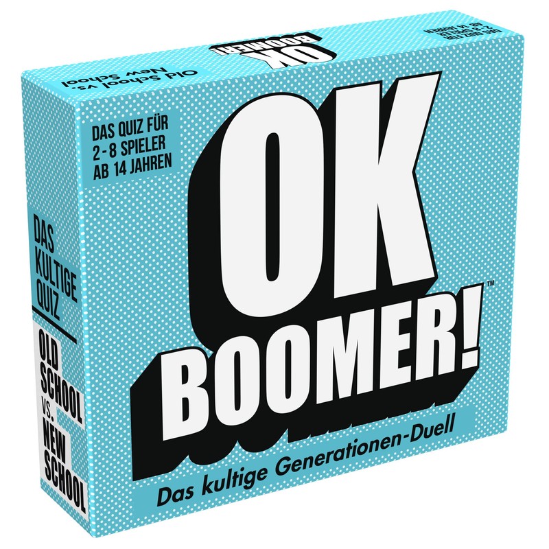 Goliath OK Boomer!, Card Game from 14 Years, Board Game