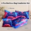 ASKOTU Twin Gamer Bedding Sets for Boys Teen, 4 Piece