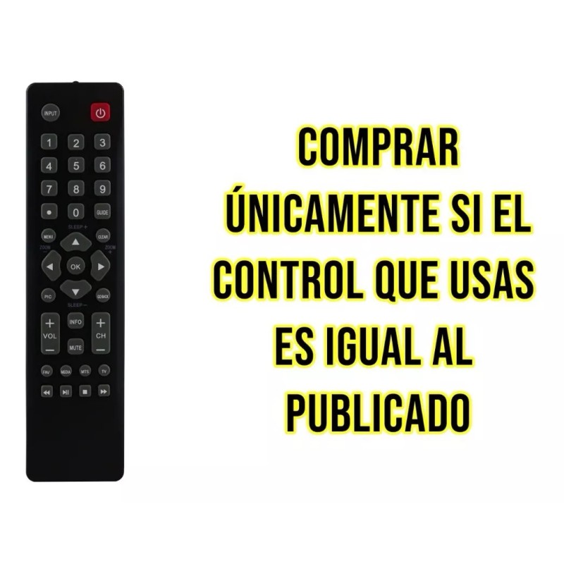 Control Compatible Con Hkpro Atvio Pantalla Led Lcd