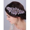 JWICOS Diadema de cristal para novia, accesorio para el cabello